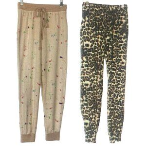 WHITE BIRCH Women Pajama Bottoms Size S Bundle 2 Pair Pants Only Loungewear 58-9